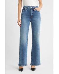 FRAME - The Pixie Arrow High Waist Bootcut Jeans - Lyst