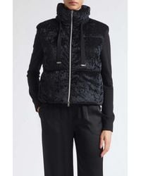 Herno - Velvet Down Puffer Vest - Lyst