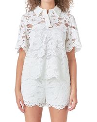 Endless Rose - Lace Shirt - Lyst