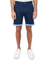 Brooklyn Brigade - Slim Fit Solid Flat Front Shorts - Lyst