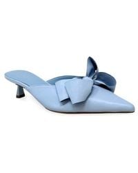 Shu Shop - Nell Pointed Toe Kitten Heel Mule - Lyst