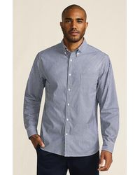Lands' End - Traditional Fit Long Sleeve Travel Kit Shirt - Lyst