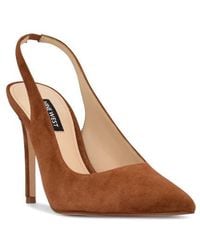Nine West - Feather Slingback Pump - Lyst