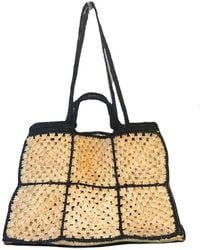 Zanatany Concepts - Carrey Raffia Tote Bag - Lyst