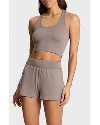 Commando - Better Than Basic Racerback Crop Rib Tank - Lyst