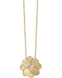 Marco Bicego - Petali 18k & Diamond Small Flower Pendant Necklace At Nordstrom - Lyst