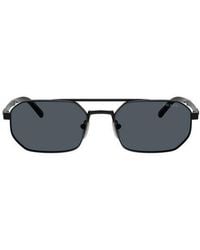 Prada - 55Mm Irregular Sunglasses - Lyst