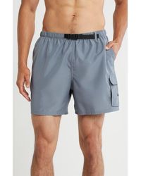 Nike - 5-Inch Cargo Swim Trunks - Lyst