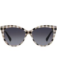 Kate Spade - Daeshas 56mm Polarized Cat Eye Sunglasses - Lyst