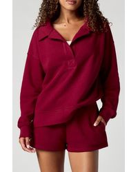 Florence By Mills - Polo Collar Sweatshirt - Lyst