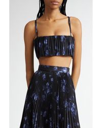Michael Kors - Gathered Bra Top - Lyst