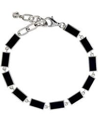Jan Leslie - Dash Rectangle Link Bracelet - Lyst