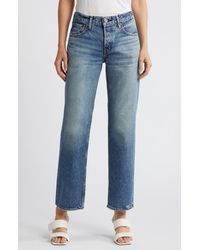 Moussy - Trigg Low Rise Straight Leg Jeans - Lyst