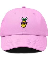 Alix - Pineapple Embroidered Dad Hat - Lyst