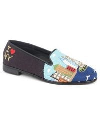 PAIGE - I Love New York Needlepoint Loafer - Lyst