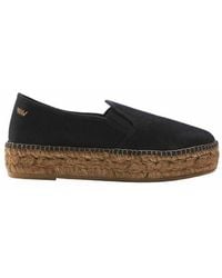 VISCATA - Castell Canvas Espadrille Platforms - Lyst