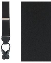 Trafalgar - Big & Tall Dutton Solid Colored Silk Button End Suspenders - Lyst