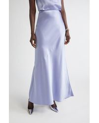 St. John - Kate Liquid Satin Pants - Lyst