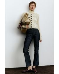 H&M - Flared High Ankle Jeans - Lyst