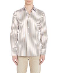 Tom Ford - Slim Fit Stripe Button-up Shirt - Lyst