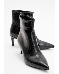 Prologue Shoes - Noya Stiletto Boot - Lyst