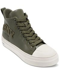 DKNY - Yaser Mid Sneaker - Lyst