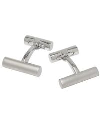 Link Up - Tone Bar Cufflinks - Lyst