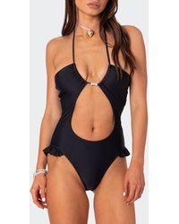 Edikted - Nea Cutout One-piece Swimsuit - Lyst
