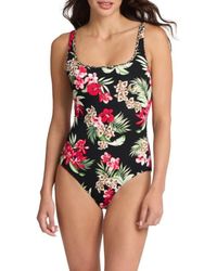 The Reversible Lace Up One Piece | Rust Tile & Red main image 1