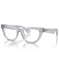 Burberry - 52Mm Rectangle Optical Glasses - Lyst