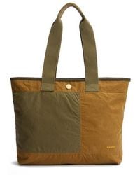 Barbour - Mya Two-Tone Dry Wax Cotton Tote - Lyst