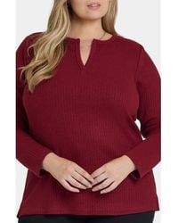 NYDJ - Metallic Rib Top - Lyst