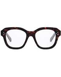Celine - Bold 3 Dots 50Mm Butterfly Optical Glasses - Lyst