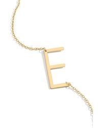 Mint & Lily - Statement Initial Necklace - Lyst