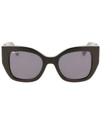 Ferragamo - Gancini 51Mm Gradient Modified Rectangular Sunglasses - Lyst