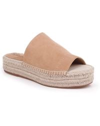 thaddeus espadrille slide sandal