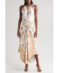 Parker - The Imani Cutout Ruched Maxi Dress - Lyst
