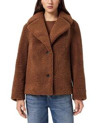 AllSaints - Eddie Teddy Jacket - Lyst