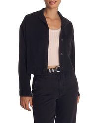 Bella Dahl - Crop Button-Up Shirt - Lyst