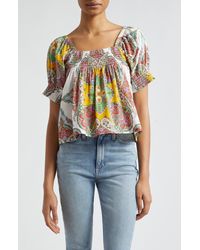 MILLE - Caro Off The Shoulder Top - Lyst