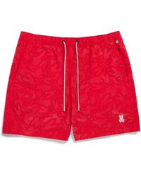 Psycho Bunny - Palm View Hydrochromic Swim Trunks - Lyst