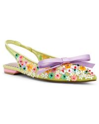 Betsey Johnson - Laylah Slingback Flat - Lyst