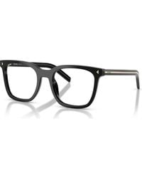 Prada - 53Mm Rectangle Optical Glasses - Lyst