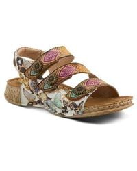 Spring Step - Versa Slingback Wedge Sandal - Lyst