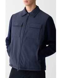 Colmar - Parklife Mixed Media Insulated Shirt Jacket - Lyst