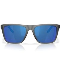 Costa Del Mar - Mainsail Xl 59Mm Mirrored Polarized Square Sunglasses - Lyst