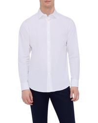 Bugatchi - Ooohcotton Solid Button-Up Shirt - Lyst