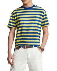 Polo Ralph Lauren - Stripe Cotton Jersey T-shirt - Lyst