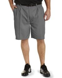 Reebok - Big & Tall Golf Performance Pleated Shorts - Lyst