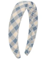 Chelsea28 - Plaid Headband - Lyst